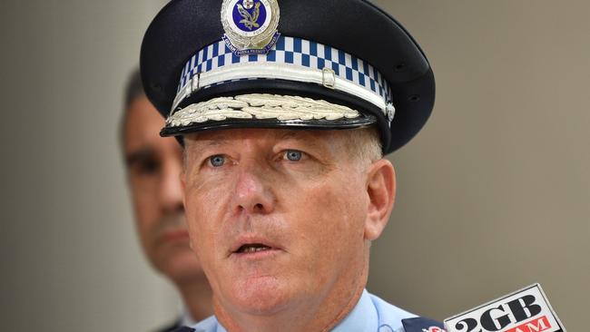 NSW Police Commissioner Mick Fuller. Picture: AAP