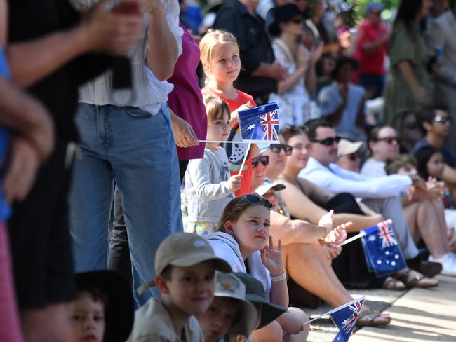 Anzac Day 2025. Strand parade in Townsville. Picture: Evan Morgan