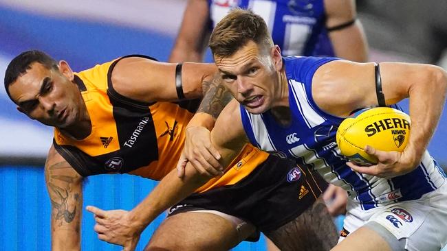 The AFL is keen to have North Melbourne and Hawthorn play some games in Tasmania. Picture: AAP