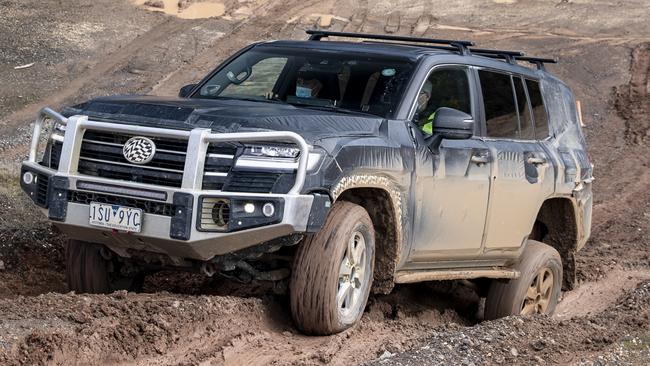 Testing of the new LandCruiser was carried out in Victoria. Picture: Supplied.