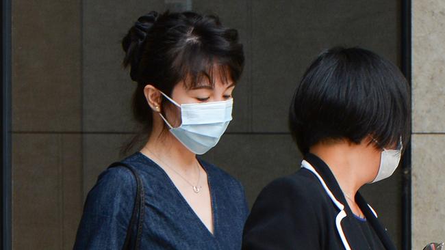 Xianting Kong, left, outside court. Picture: NCA NewsWire / Brenton Edwards.