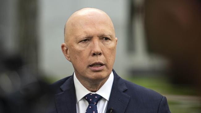 Opposition Leader Peter Dutton. Picture: NCA NewsWire / Gary Ramage