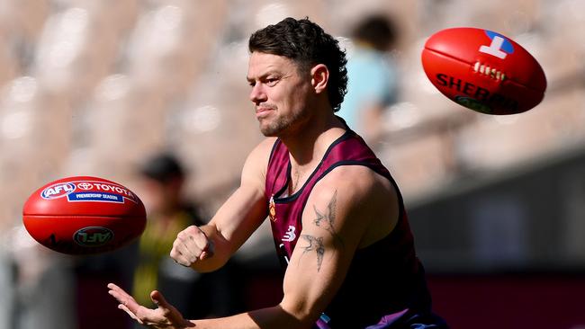 Lachie Neale will be happy Collingwood doesn’t tag. Picture: Morgan Hancock/Getty Images