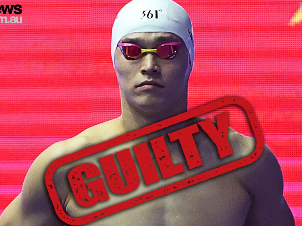 Sun Yang guilty.