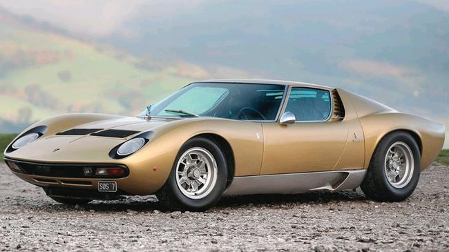 The 1971 Lamborghini Miura P400 SV Speciale came from a time when ­really rich people who got their money from real business, the rich father business, were the buyers.