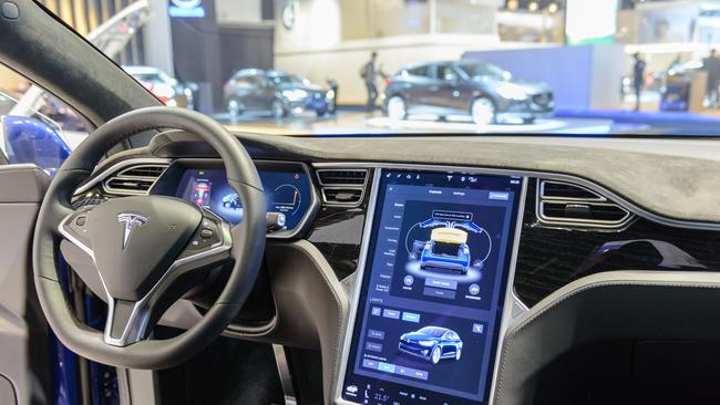 Teslas are fitted out with ‘autopilot’ technology.