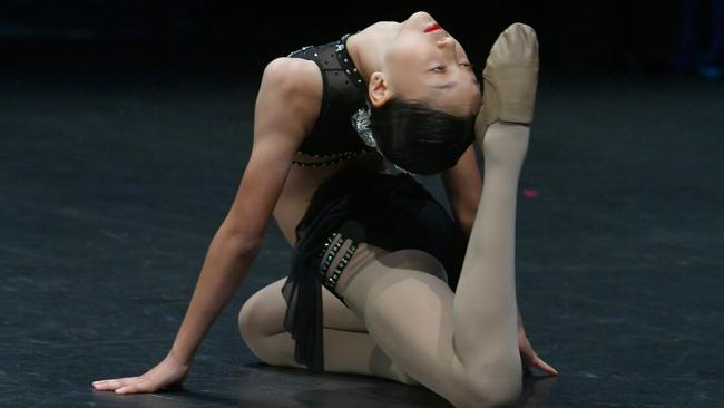 Townsville Eisteddfod. Modern Dance. Age 10. Slow Tempo Solo. Mikhaila Miller. Picture: Evan Morgan