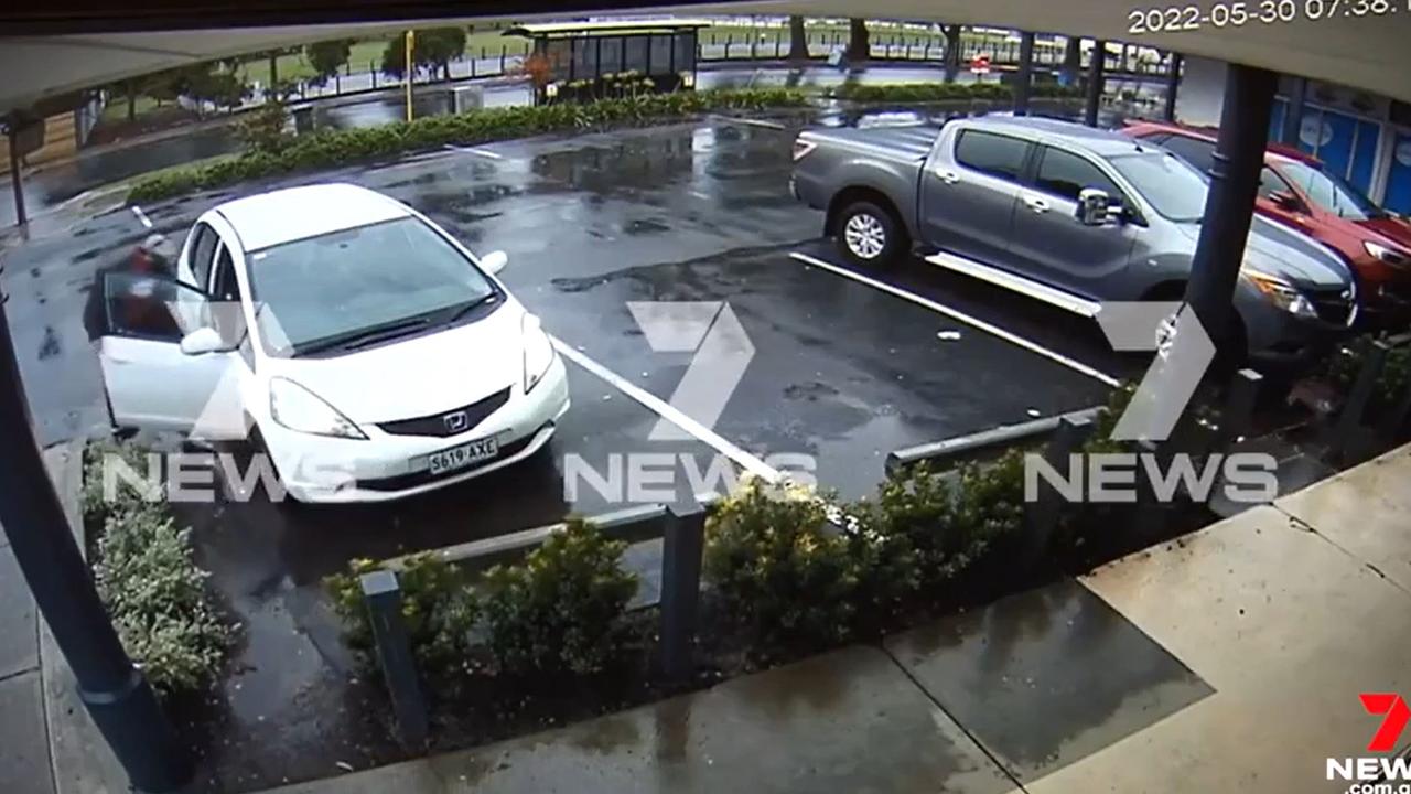 A man has been charged with theft after allegedly taking the car. Picture: Channel 7