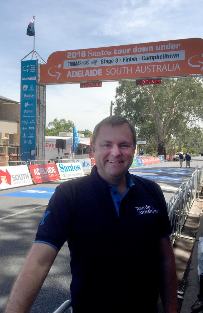 Gary Verity from Yorkshire at the end of Stage 3.