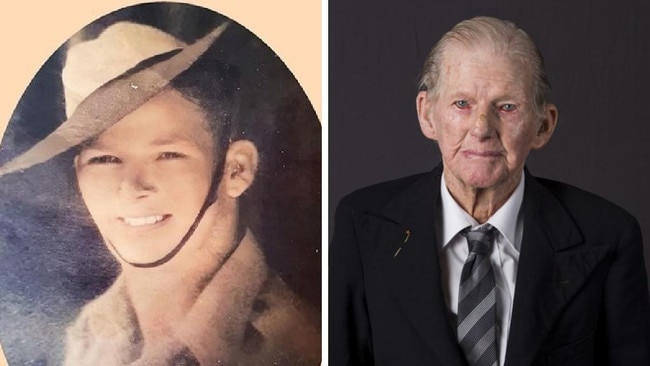 A three-time Kokoda veteran who survived the horrors of war is being remembered as both a military “legend” as well as a devoted family man who sang his great grandchildren to sleep with wartime lullabies and love songs.