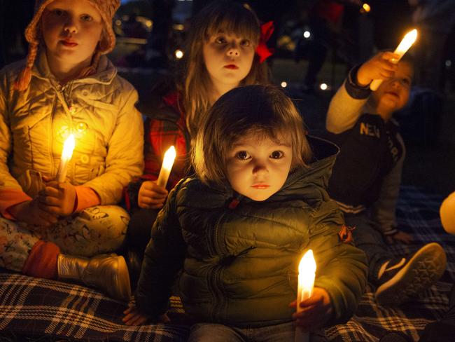 Candle Vigil for the Late Peter Hofmann held at Maroubra. Pic Jenny Evans