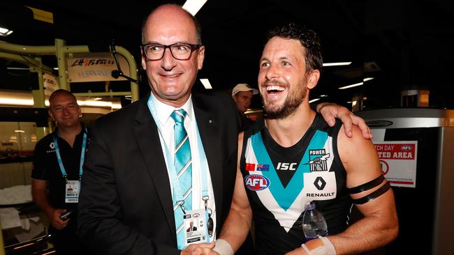 David Koch has been Port Adelaide chairman since 2013. Picture: Michael Willson (Getty).