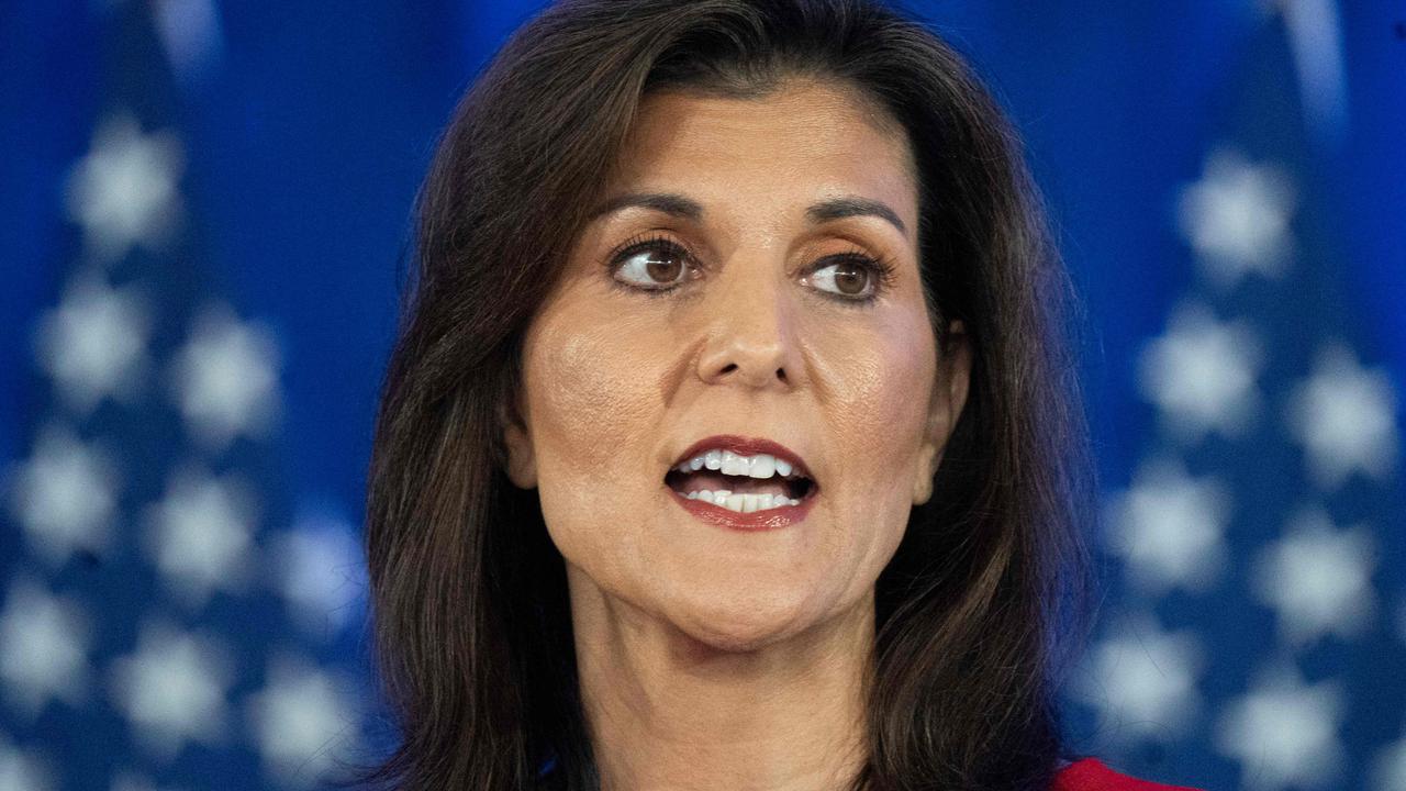 Nikki Haley has spoken out against Donald Trump. Picture: Getty Images via AFP)