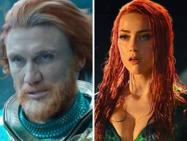 Dolph Lundgren plays the father of Amber Heard's character, Mera, in Aquaman and the Lost Kingdom.