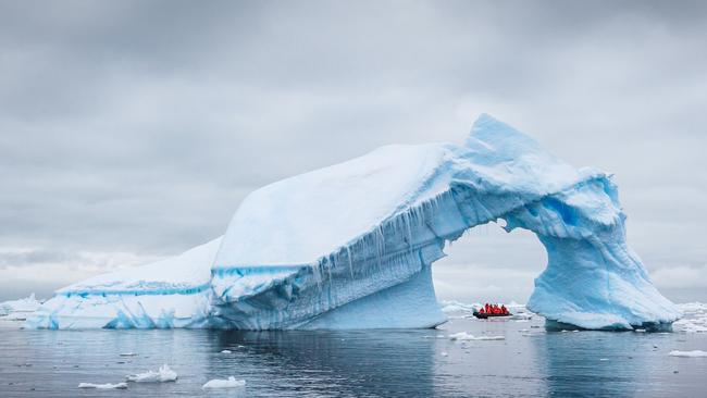 Iceberg near Antarctica. Photo: supplied by Viking