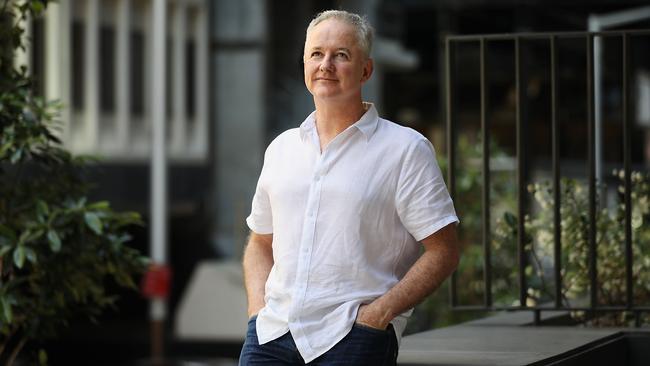 Hugh Marks in North Sydney on Sunday after announcing his resignation over a relationship with an office colleague. Picture: Jane Dempster