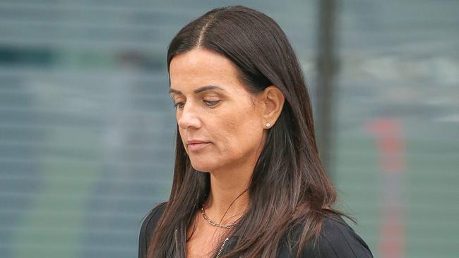 Family of Cian English leave the Brisbane Supreme Court. Picture: Glenn Campbell/NCA NewsWire.