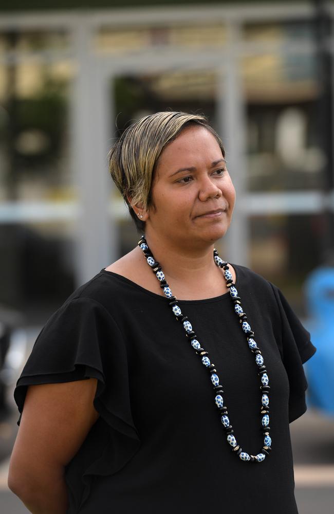 Housing and Homelands Minister Selena Uibo said she looked forward to meeting families in Galiwin’ku and Angurugu whose homes were recently renovated. Picture: (A)manda Parkinson