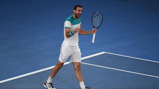 Marin Cilic is no weather expert. Picture: AFL Photo