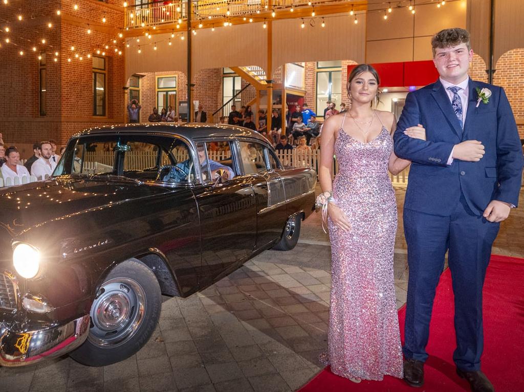 CLASS OF 2024: Townsville Grammar School formal. Students Isabelle Gowland & Aiden Malone.