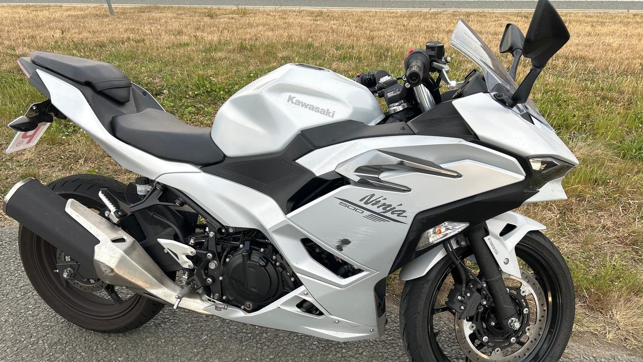 A picture of the motorbike the young man was on. Picture: ACT Police