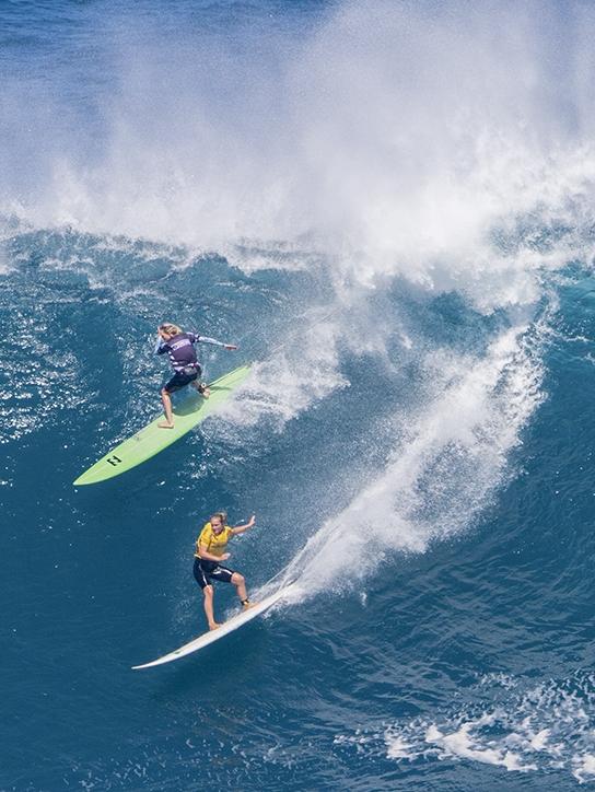 Felicity Palmateer at Jaws.