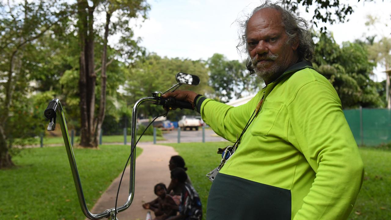 Gray resident Halpin Grant fears for his mob after an alleged police shooting of a young Aboriginal man. Picture: (A)manda Parkinson