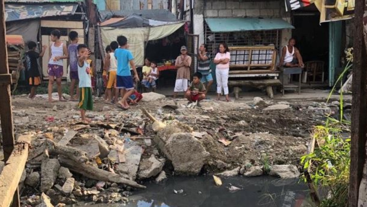 The area where the arrests were made has low living standards. Picture: AFP/PNP.