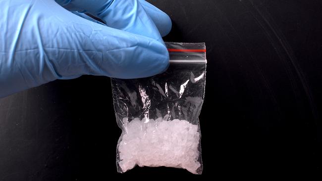 Police said methamphetamine and 600 zip-lock bags were located at a Mildura property.