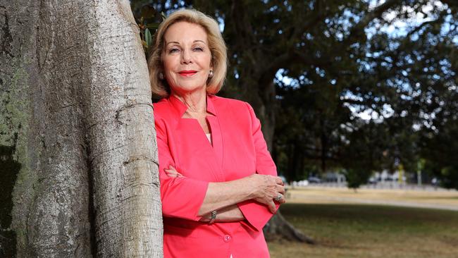 Ita Buttrose will help celebrate Moore Park's 150th birthday, she often visits the park with her dog Cleo.