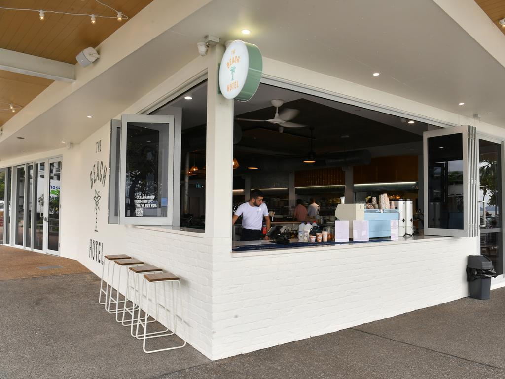 The Beach Hotel will continue its popular coffee service at the Strand. Picture: Evan Morgan