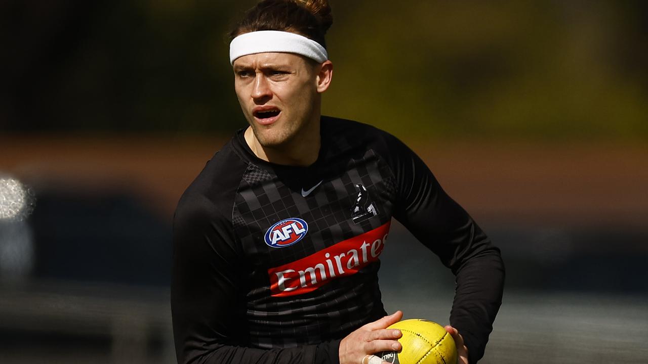 Darcy Moore is a central figure in the AFL’s most aggressive backline.