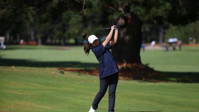 Michelle Bang at the 2023 Illawarra Junior Masters. Photo: David Tease | Golf NSW