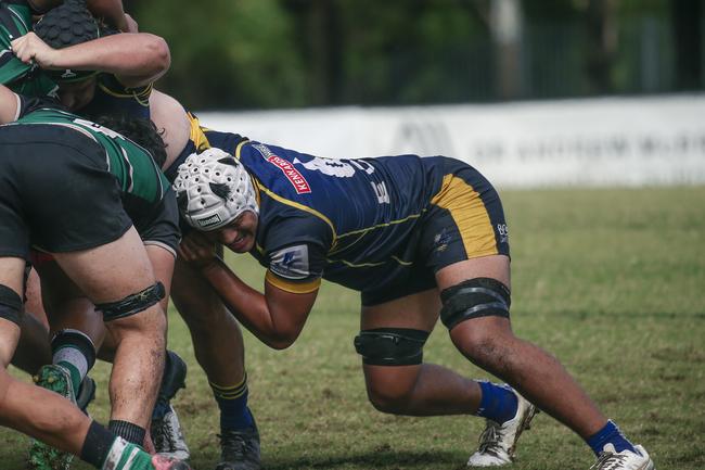 Flanker Keanu Rasch. Bond University V Sunnybank at Bond University main oval.. Picture: Glenn Campbell