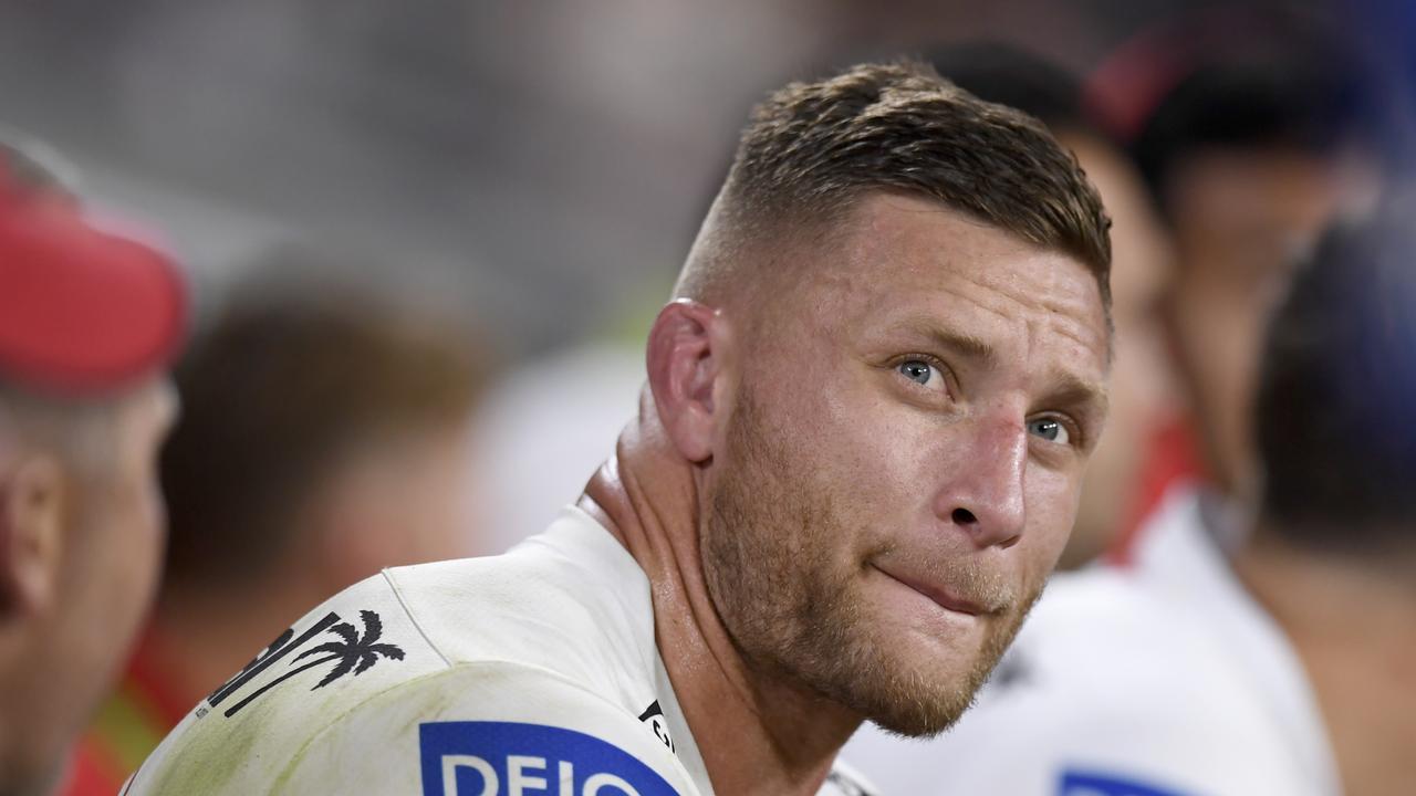 Sims faces a week on the sidelines and a $1000 fine if he takes a guilty plea for his two charges. Picture: NRL Photos.