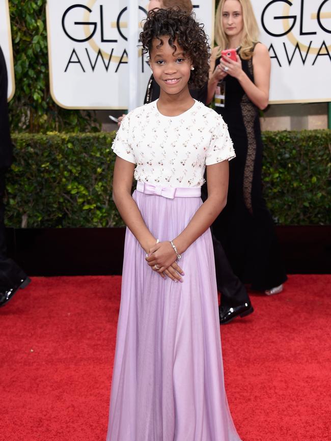 11-year-old star of Annie, Quvenzhane Wallis.