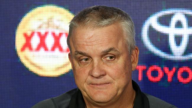 Rumours have circled that Panthers coach Anthony Griffin could exit the club. (AAP Image/Michael Chambers)