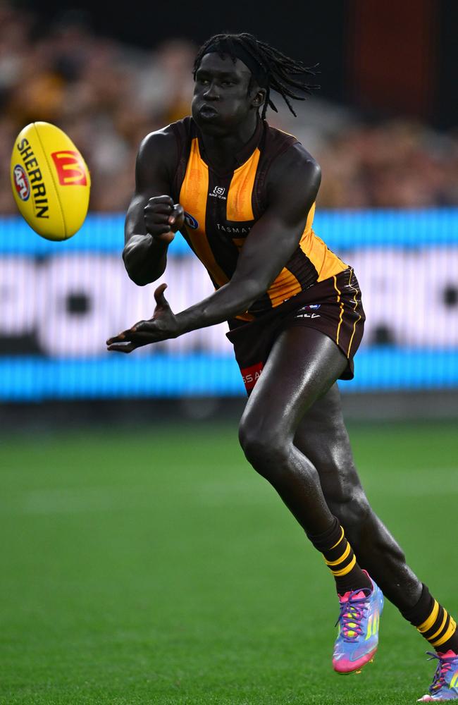 Jiath has reportedly been linked to other clubs but still speaks of his love for Hawthorn. Picture: Getty Images