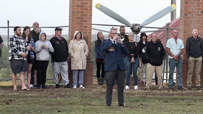 The Anzac Day Dawn Service in Grafton. Picture: Odessa Blain