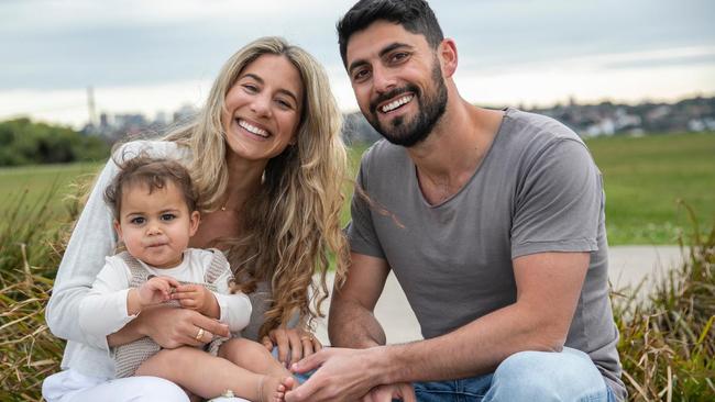 Rachel, Brad and Maya - the team behind Catchy High Chair