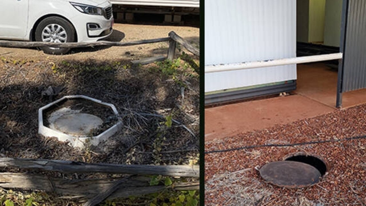 Septic tanks in the Northern Territory.