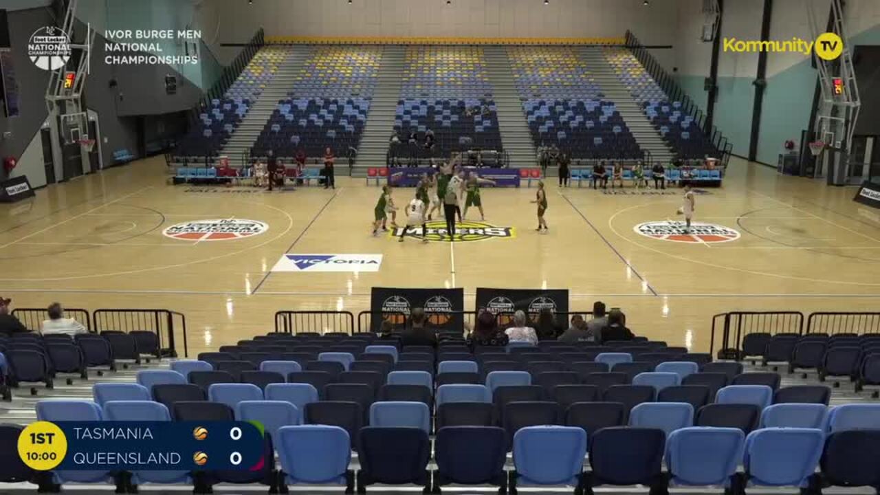 Replay: Tasmania v Queensland (Ivor Burge men elimination final) - 2025 Basketball Australia U20's & Ivor Burge National Championships Day 4