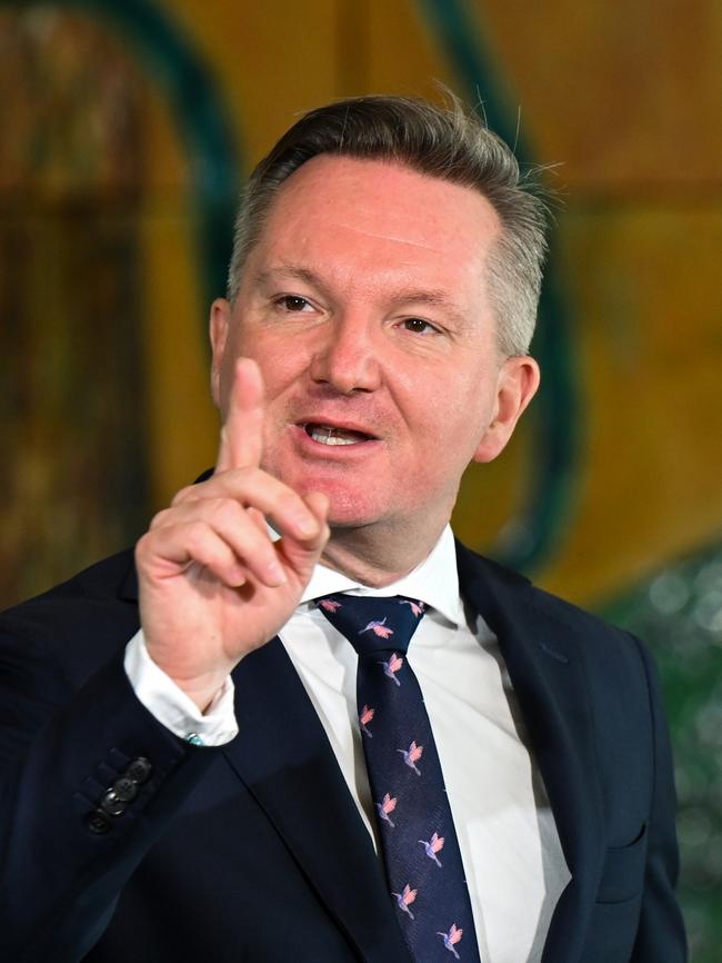 Energy Minister Chris Bowen