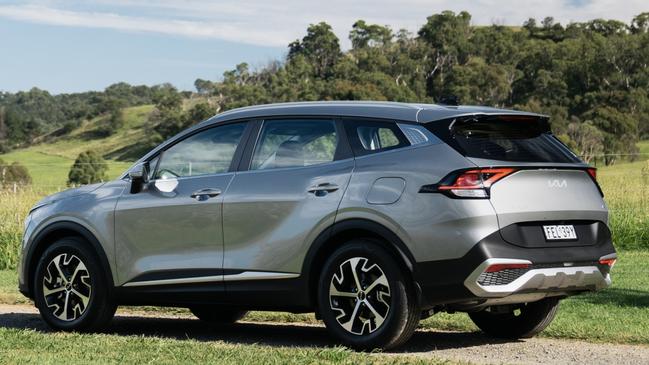 Kia claims the Sportage Hybrid will use less than 5L/100km. Picture: Supplied.
