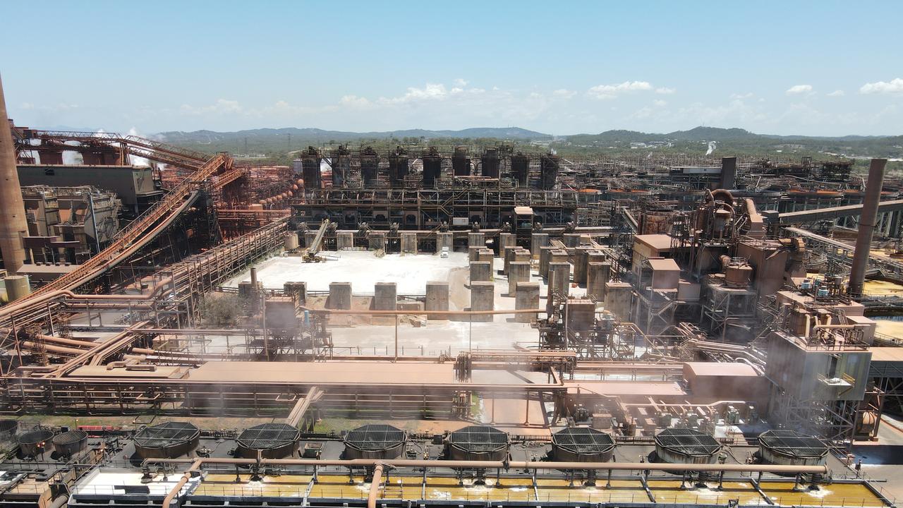 Queensland Alumina Limited Gladstone. Picture: DJI Mavic Air 2