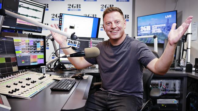 2GB radio host Ben Fordham is not Ms Webb’s biggest fan. Picture: Sam Ruttyn