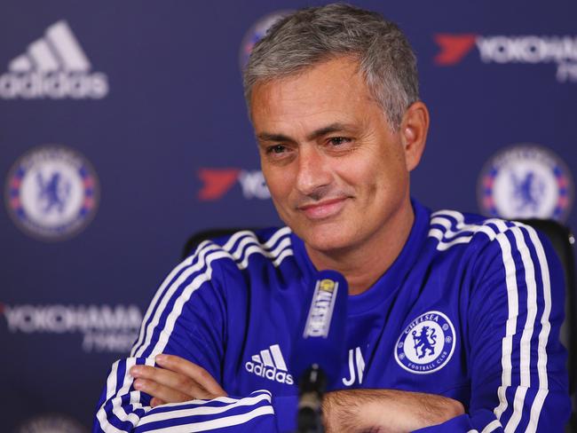 Chelsea manager Jose Mourinho was in an upbeat mood ahead of the clash with Norwich.