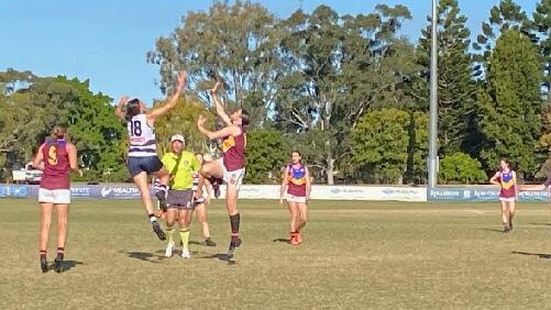 Action from Broadbeach's game this weekend.