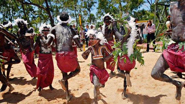 His Royal Highness Prince Charles is welcomed to country with a sacred â€˜Wuyalâ€™ ceremony, which will reveal the Malka (feather) string that connects the Rirratjingu people to their land. Led by traditional owner and ceremony leader Witiyana Marika, at Mount Nhulun where the spirit being Wuyal (sugar bag honey man) climbed to the top of the hill and named the areas around Nhulunbuy, and gave the Rirratjingu people their sacred knowledge. The Prince of Wales then met with senior members of the Rirratjingu Aboriginal Corporation, and Dhimurru Aboriginal Corporation during the first day of his visit to the Northern Territory.