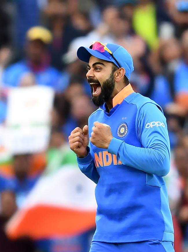 India captain Virat Kohli. Picture: Dibyangshu Sarkar/AFP